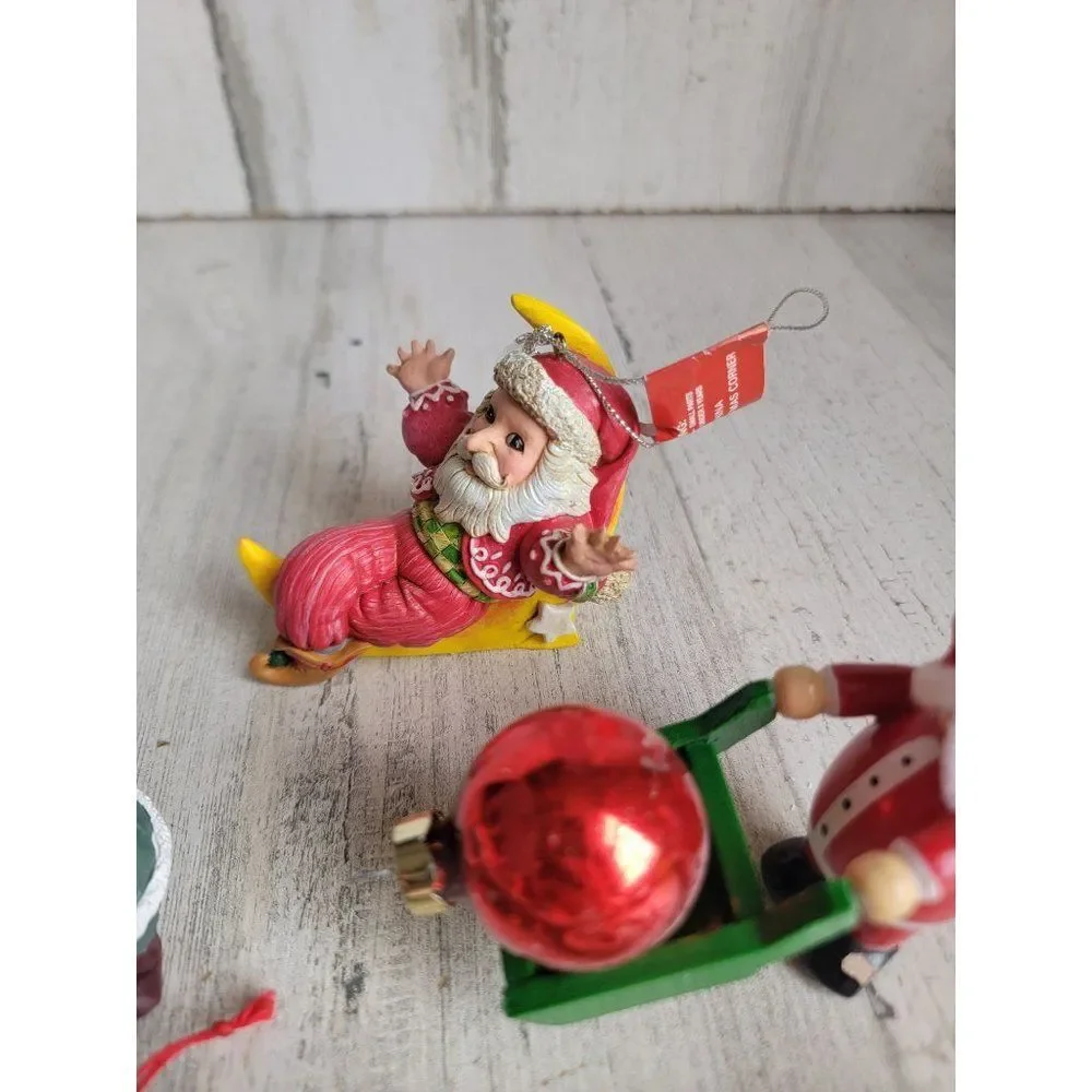 Rustic Santa Claus Moon Taxi variety mailman ornament Xmas‎